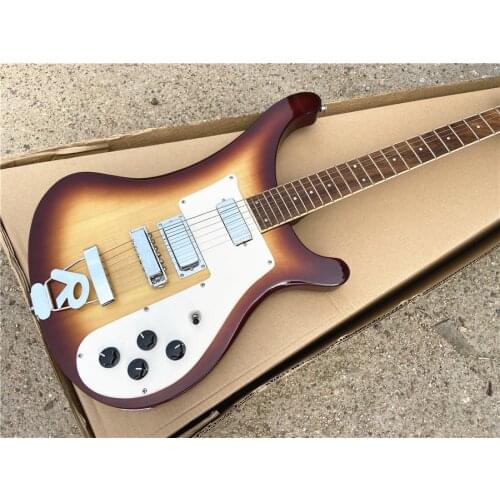 High quality custom version of tan 6 string electric guitar R string board free shipping