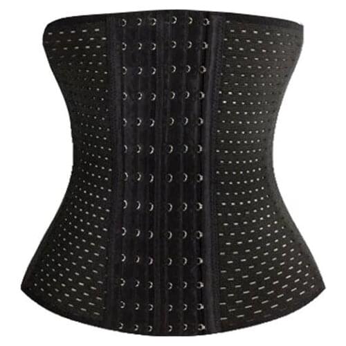 Women waist trainer body shaper after birth slimming tummy control corset 6 hook