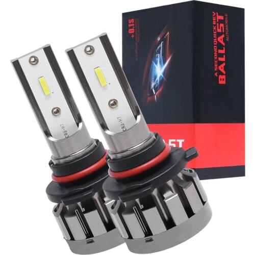2PCS S1 H16 Eu LED Car Headlight Bulbs 80W 6500K 12000Lumen H4 H13 9004 9007 High Low Beam Headlight H7 H11 Fog Light