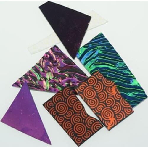 28g/Set Mixed Beautiful Millefiori Glass Fusing Dichroic Glasses Microwave Kiln Accessories for DIY Craft Decoration Ornament