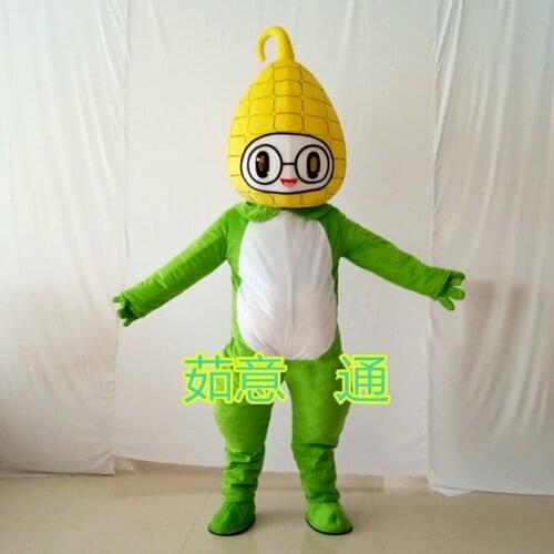 Vegetables Theme Anime Cosplay Costumes Corn mascot costume Role Playing Cartoon Clothing Adult Siize Carnival Fancy Dress
