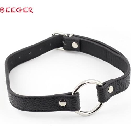 BEEGER Bondage Restraints O Ring Gag , Oral Sex For Adult Game,,Open Mouth with O-Ring during sexual bondage