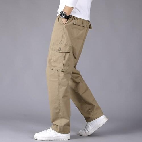 Cargo pants Trousers for men 2021 new Branded mens clothing sports pants for men Military style trousers Mens Mens pants 6XL