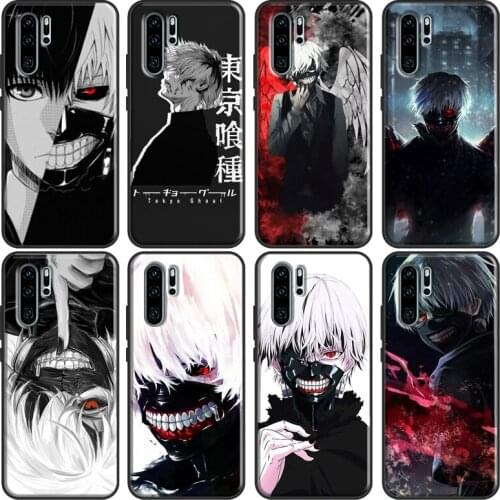 Ken Kaneki Tokyo Ghoul Anime For Huawei P30 Pro P40 P20 Lite Mate 20 Lite TPU Case For Huawei P Smart 2019 2021 Coque