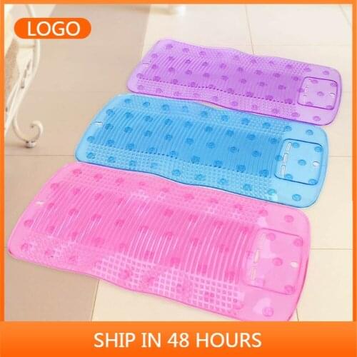 Washing board soft gel plastic portable sucker non-slip floor wash board three colors optional express mail