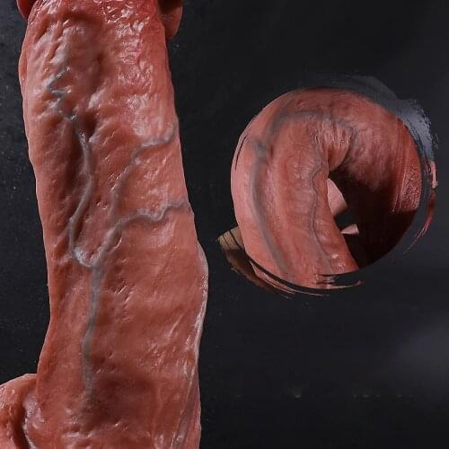 High Realistic Dildo Penis Multiple Models Soft Outside and Hard Inside Real Man Dildo for Woman Adult Sex Toy