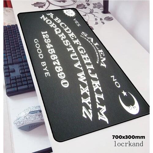 Ouija board mouse pad 70x30cm gaming mousepad New arrival office notbook desk mat wrist rest padmouse games pc gamer mats