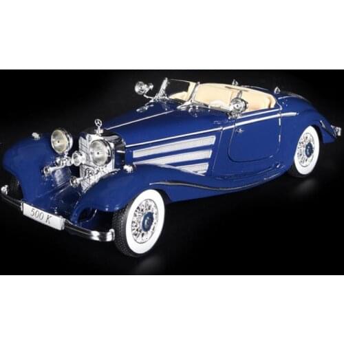 Diecast 1:18 Scale Alloy Metal 500K Classic Vintage 1936 Car Truck Auto Vehicles Model Toys F Kids Collection Souvenir Display