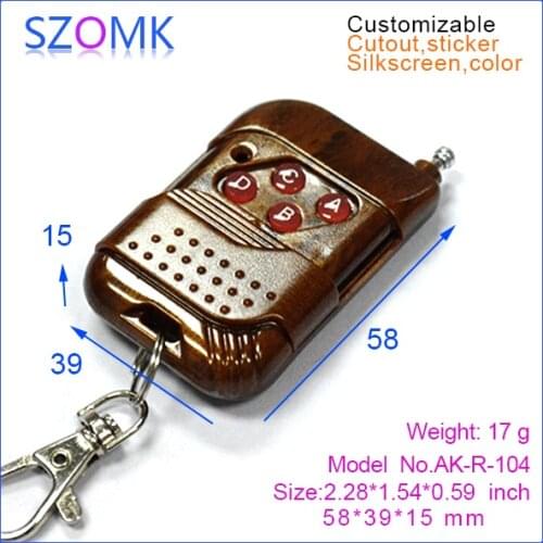 Small abs plastic enclosure electrical plastic case (10 pcs) 58*39*15mm plastic enclosure power distribution box, abs sensor box