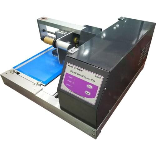 Latest New Design Automatic 3050C digital foil printer hard cover printing machine with reasonable price