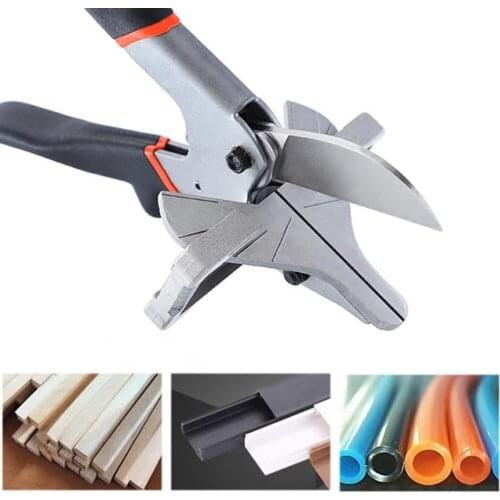 New Trim Cutter Angle Shears Wire Slot Cutter Trunking Scissors Orange Durable Clear Scale Steel Blade Wire Duct Cutter Cutting