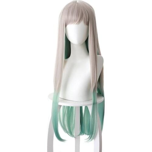 80cm Anime Jibaku Shounen Hanako kun Cosplay Wigs Nene Yashiro Long Heat Resistant Synthetic Hair Party Wigs women hair