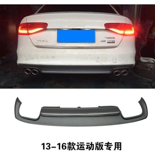Suitable for 09-16 Audi A4l Refitting Rear Disturbing Four Outlet Throat and S4 Tail Lip Exhaust