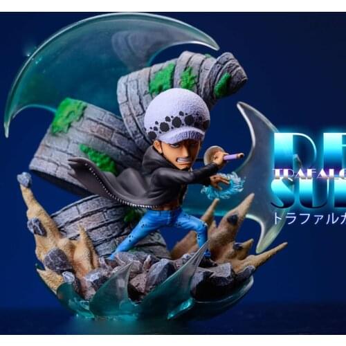 Presale LeaGue LG Trafalgar LAW Luo GK Limited Edition Statue Figure Resin Model Size"15*13CM