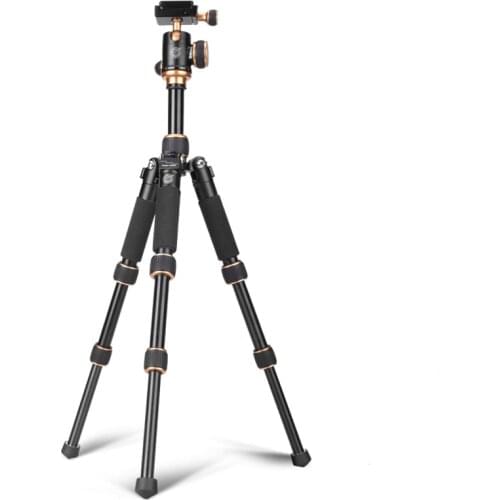 QZSD Q166 foldable light weight and short Aluminium alloy table mini portable tripod for all camera DSLR