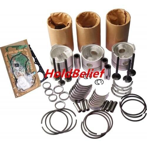 Rebuild Kit for Kubota D850 D850-5B Engine B1550D B1550E B1550HST-D B1550HST-E