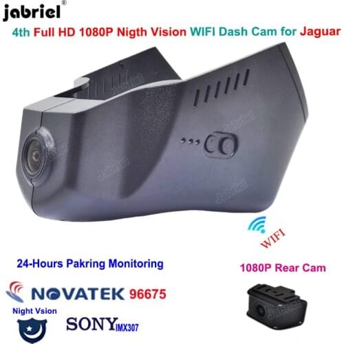 Hidden Wifi Full HD Car Dvr Dash Cam Camera For Jaguar XE XEL XF XFL X260 F-Pace SVR F-Type 2015 2016 2017 2018 2019 2020 2021