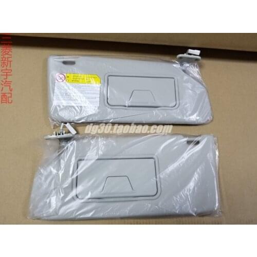 Mitsubishi outlander3 SUNVISOR 7620B313YA 7620B366YA GF0W W/MIRROR&LAMP BEIGE