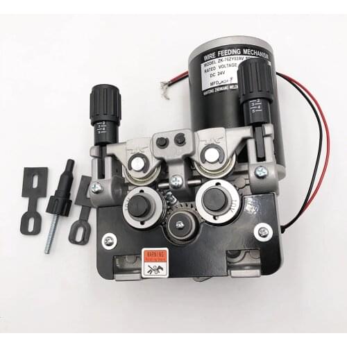 1PK JINSLU DC42V 76ZY-02AV Mig Wire Feeder Motor Assembly Feeding Machine 1.0-1.2mm 2.0-24m/Min for MIG MAG Welding Machine