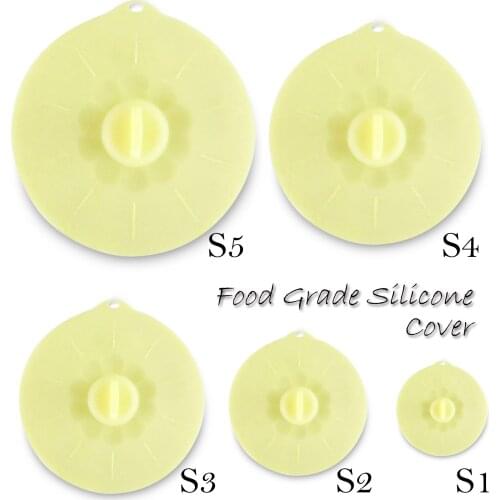 Kinds Silicone Seal Bowl Cover Fresh-keeping Wraps Lid Preservation Protector