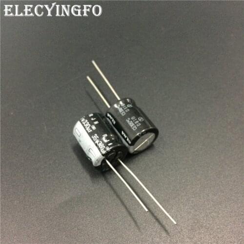 10pcs 330uF 35V330UF ELNA RJH Series 12x16mm Extra Low Impedance 35V330uF Audio Capacitor