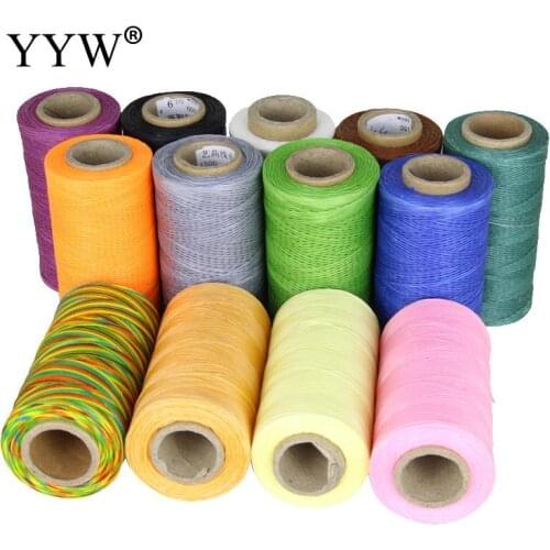 50m/Lot 0.8mm Polyester Cord Needlework Beads Jewelry Findings Rope Components Spool String Kumihimo Knot Diy Bracelet 22 Colors