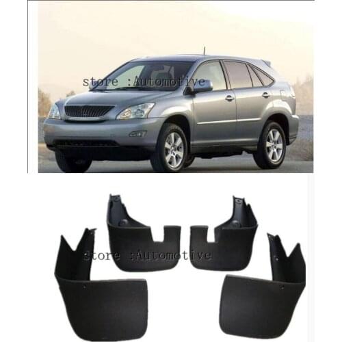 Set Car Mud Flaps For Lexus RX RX330 RX350 RX400h 2004-2009 Mudflaps Splash Guards Mud Flap Mudguards Fender 2005 2006 2007 2008