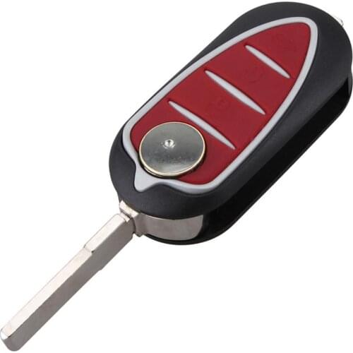 Car Key Cover Luxury Smart 3 Buttons Car Key Fob Case Cover TPU Car Key Cover Case Shell Fob For Alfe E103 Car-styling