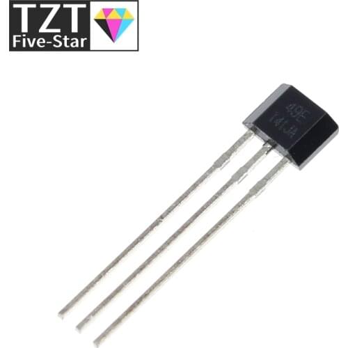 10pcs 49E Hall element OH49E SS49E Hall sensor Hall Effect Sensor new