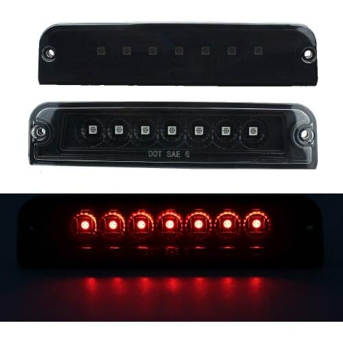 Stop Light Red LED High Mount Third 3RD Brake Lamp Rear Roof Tail Light For 97-06 Jeep wrangler TJ