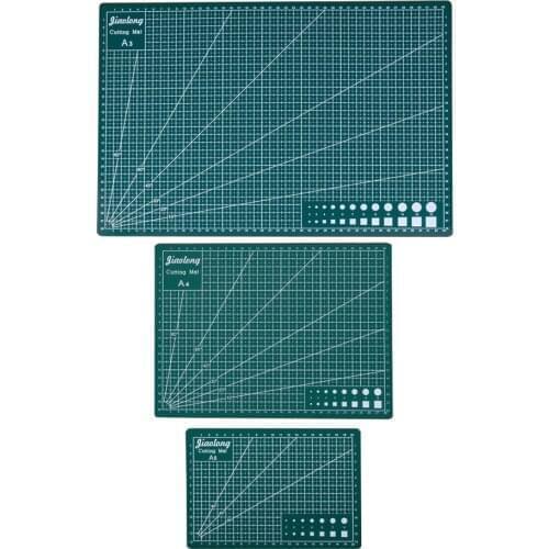 Cutting Mat A3 A4 A5 PVC Patchwork Cut Pad A3 Patchwork Tools Manual DIY Tool Cutting Board Double-sided Self-healing 10pcs