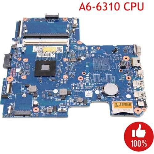 NOKOTION Laptop motherboard For HP 14-Af011au 14-af MENTOS10-6050A2731601-MB-A01 814508-001 814508-501 Main Board A6-6310 cpu