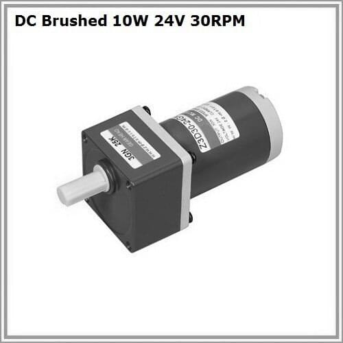 For motorhome permanent magnet 24v dc gear motor