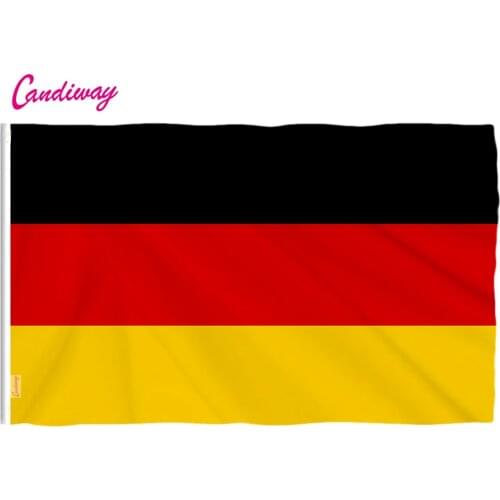 Oriflamme Wave 3x2 Feet Super-Poly German FLAG 90*60cm Indoor/Outdoor germany FLAG Home Decoration Christmass gifts