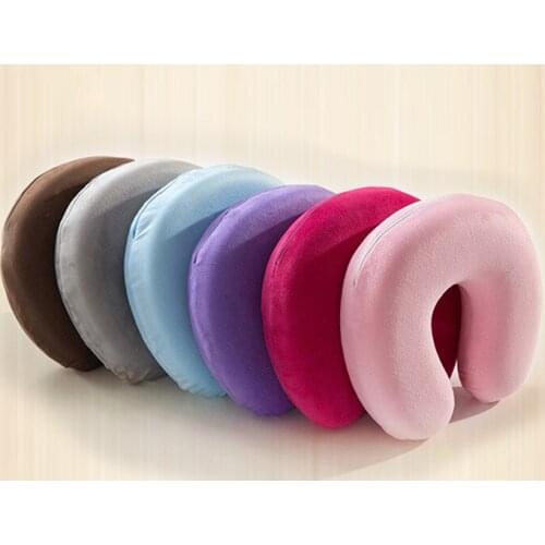 U-shaped pillow memory foam slow rebound cervical pillow travel neck pillow U-shaped neck pillow Memory Foam Pillow Neck