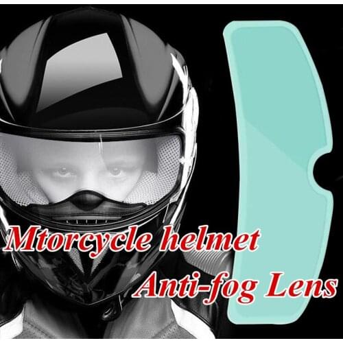 23.5*7cm Universal Anti-fog Rainproof Patch Lens Clear Visor Sticker Helmet Film For Motorcycle Helmets Motocross Accessories