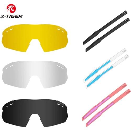 X-TIGER EXS Cycling Glasses Polarized Lens Accessories Replacement Lens Myopia Frame Photochromic Lens Bicycle Sunglasses Feets