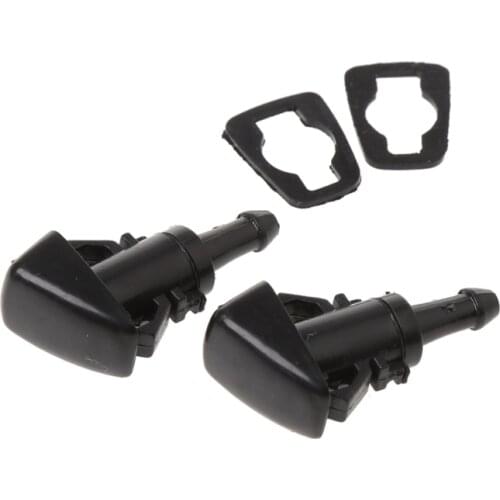 1 Pair Windshield Washer Wiper Water Spray Nozzle For Hyundai Verna ix35 ix25 XXFF