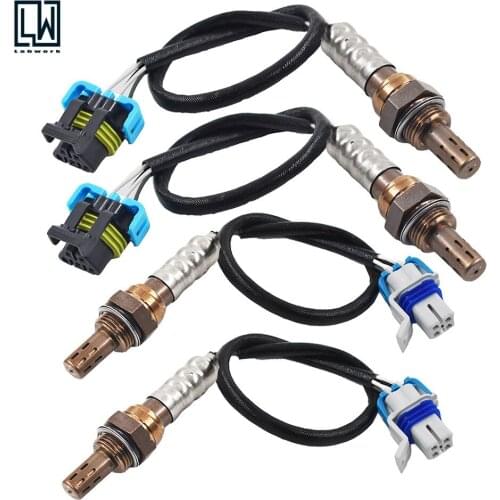 4x Upstream & Downstream Oxygen Sensor For 2003-2006 Cadillac Escalade EXT 6.0L