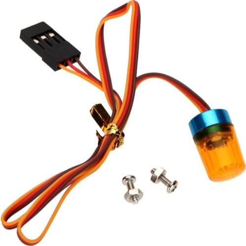 AX-511 RC Car LED Light Strobing-blasting Flashing Fast-slow Rotating Mode RC Multi-function Circular Ultra Bright