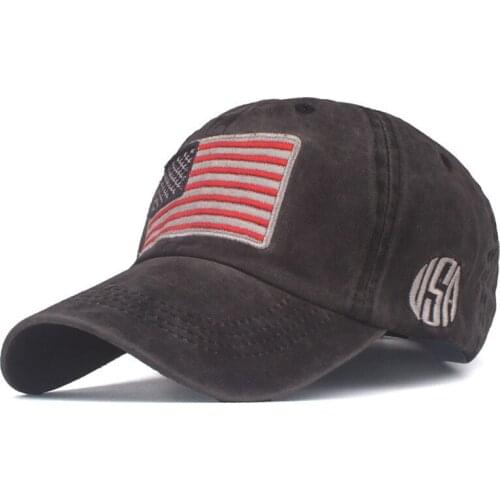 Baseball Cap Men Tactical Army Cotton Military Dad Hat USA American Flag US Unisex Hip Hop Hat Sport Golf Caps Outdoor Hats