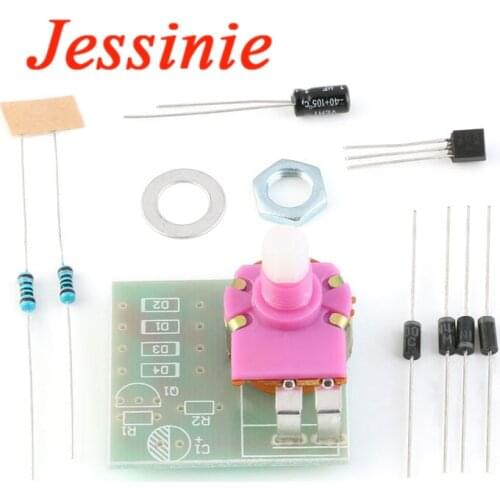 Dimmers Light Board Kit DIY Unidirectional Thyristor Table Lamps Dimming Practice Board Integrated Circuits Electronic Parts