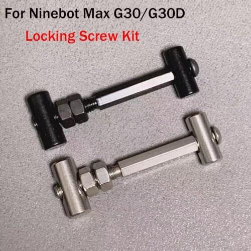 Locking Screw Folding Handle Place Eye-Screw Nuts Replacement for Ninebot Max G30/G30D Electric Scooter Shaft Locking Screw Kit