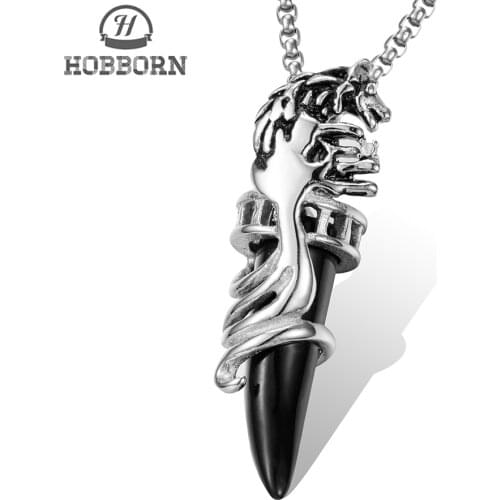 Панк-ожерелья HOBBORN China At AliExpress