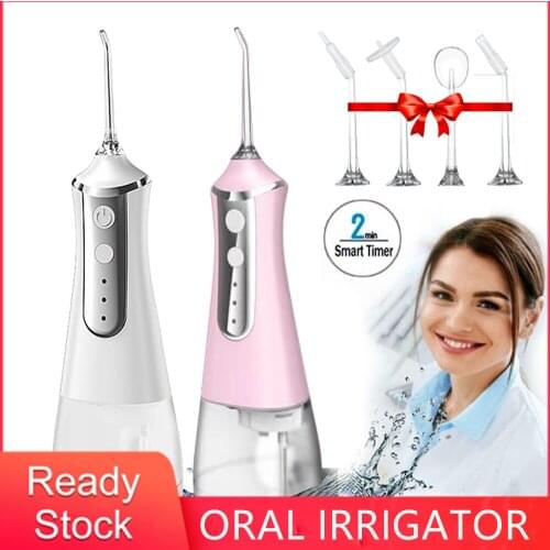 350ML Oral Irrigator Water Floss Portable Dental Water Flosser Jet Dental Irrigator Teeth Cleaning Portable Mini Waterpulse Toot