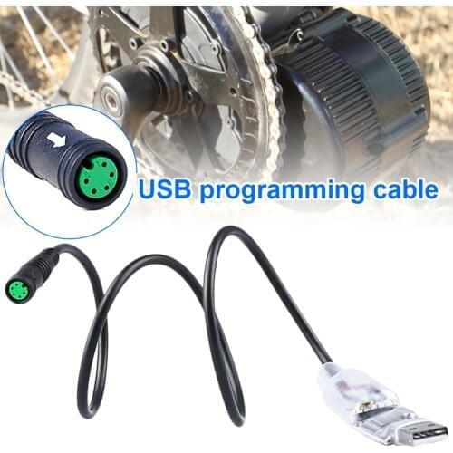 Programming Cable 5Pin USB Cable Female For Bafang Programming For BBS01 BBS02 BBSHD Mid Drive Motor