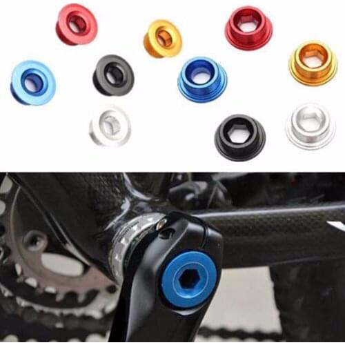 Bottom Bracket Chainwheel BB Cranks Cover Cups Arm Bolt MTB Crankset Fixing Bolt Screw CNC Bicycle Crank Arm Fixing Bolt