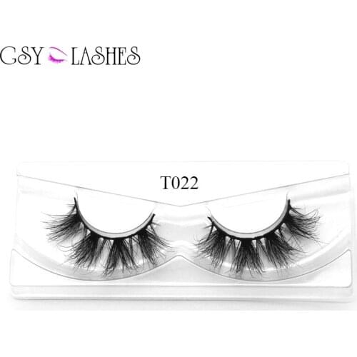 Mink Eyelashes 18mm Daily look for makeup, Natural Layered Effect Reusable Hand Made Strips Eyelashes 100% Siberian Mink 1 Pair