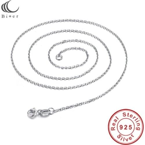 Silver plated Necklace Cross Chain Clavicular Chain Bare Chain 40+5cm
