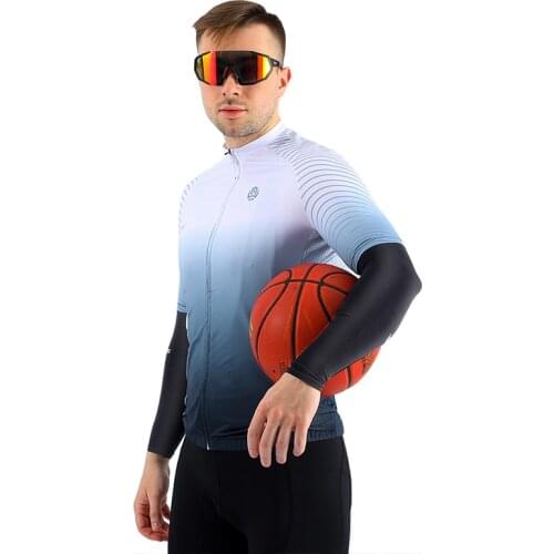 Arm Sleeves UV Anti-Slip Ice Sun Protect Cycling Sleeves Summer Outdoor Sports Travel Men Women Arm Gloves Accessories